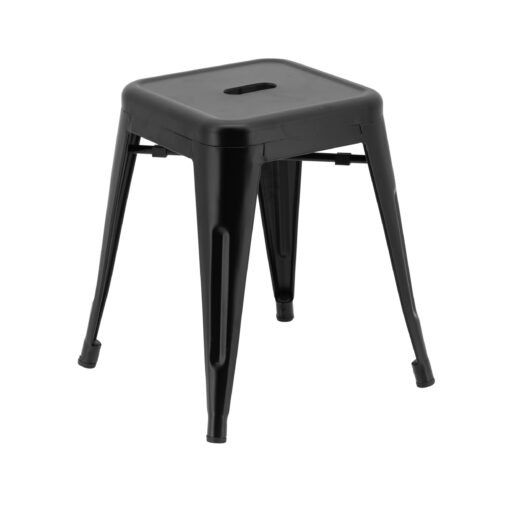 Small Replica Tolix Stool in Matte Black