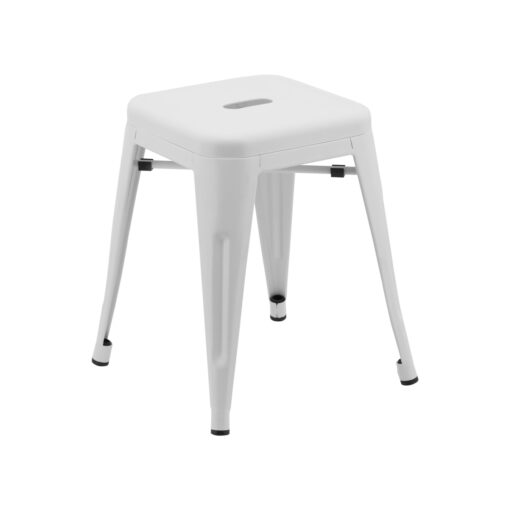Small Replica Tolix Stool in Matte White