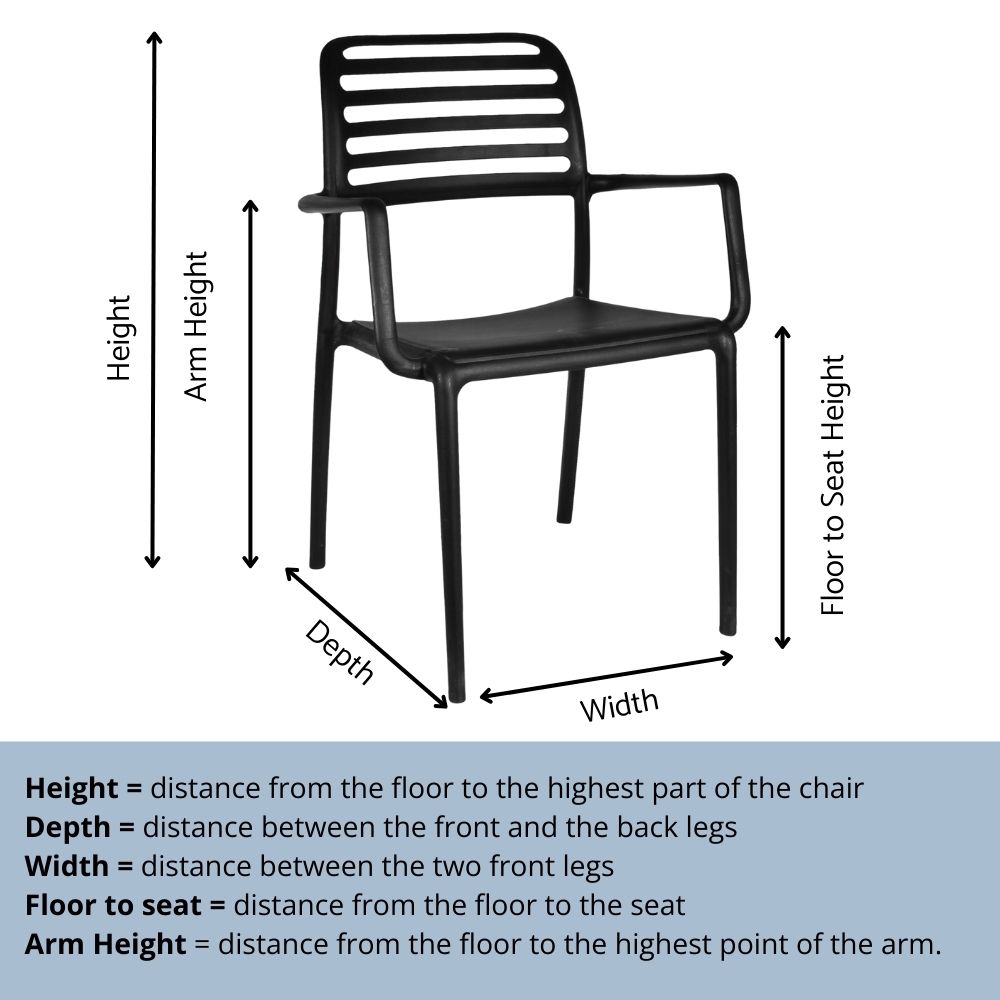 specta chair in terracotta