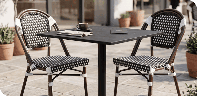 powder coated aluminium garden furniture