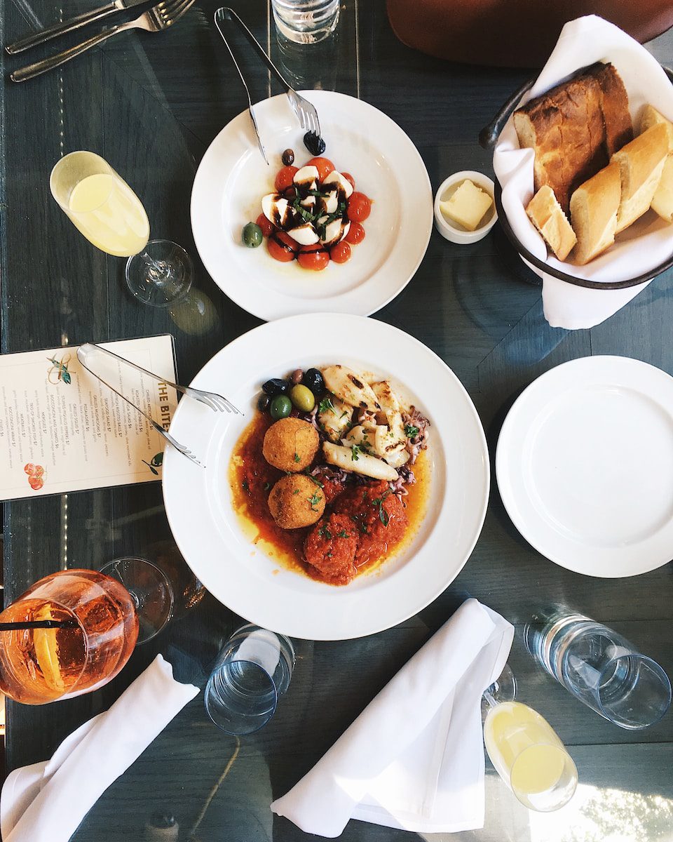 meat balls on white ceramic plate