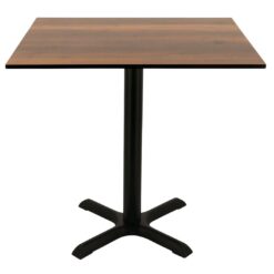 black moon compact table top with black maxwell base